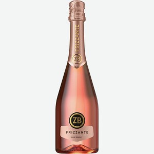 Шампанское розовое полусухое «FRIZZANTE жемчужное», 0.75 л, 10 %