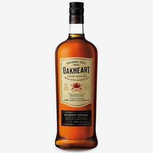 Ром «Bacardi OakHeart Original», 1 л, 35 %, США