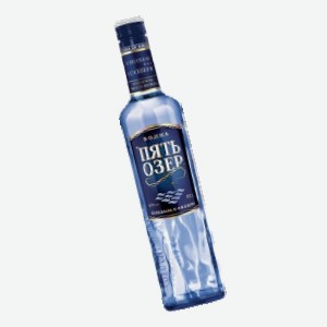 Водка  Пять Озер , 0.5 л