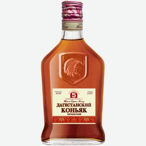 Коньяк «Дагестанский Российский пятилетний», 0.25 л, 40 %, Россия
