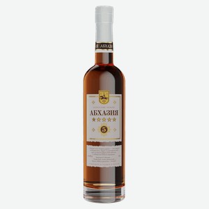 Коньяк «Абхазия 5 лет», 0.5 л, 40 %, Абхазия