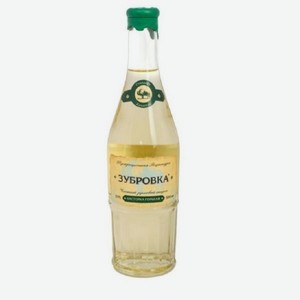 Настойка горькая Зубровка 0.5л