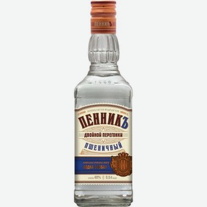 Водка особая Пенникъ Двойной Перегонки Пшеничный 0.5л