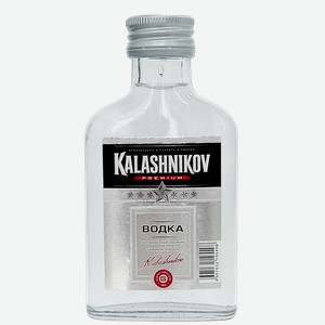 Водка «Калашников Премиум», 0.1 л, 40 %