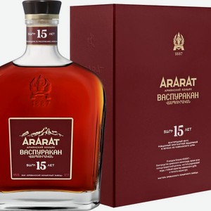 Коньяк Армянский Васпуракан КС 15 лет 0.7л
