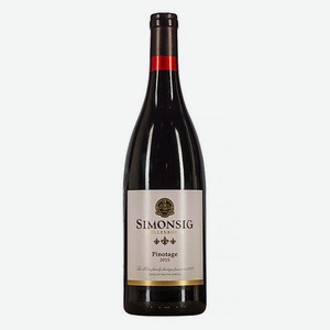 Вино красное сухое «Simonsig Pinotage», 0.75 л, 15 %