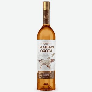 Настойка горькая Луговая Славная Охота 0.5л