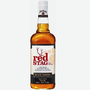 Виски «Jim Beam Red Stag Black Cherry », 0.7 л, 40 %, США