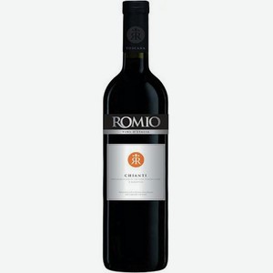 Вино красное сухое «Romio Chianti», 0.75 л, 12.5 %, Италия