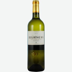Вино белое сухое «Dourthe №1 Bordeaux Blanc», 0.75 л, 13 %, Франция