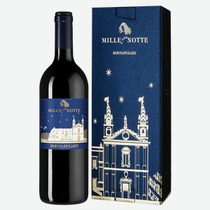 Вино Mille e Una Notte в подарочной упаковке 0.75 л.