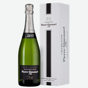 Шампанское Fleuron Blanc de Blancs Premier Cru Brut в подарочной упаковке 0.75 л.