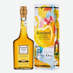 Кальвадос Boulard Grand Solage в подарочной упаковке 0.5 л.