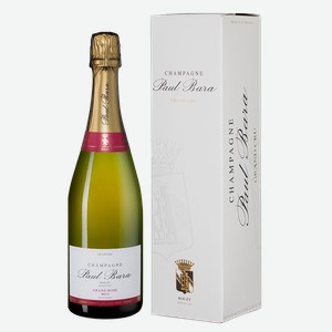 Шампанское Grand Rose Brut Grand Cru Bouzy в подарочной упаковке 0.75 л.