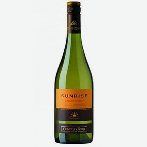 Вино белое полусухое «Sunrise Chardonnay», 0.75 л, 13 %, Чили