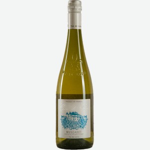 Вино белое сухое «Cour de Poce Muscadet», 0.75 л, 12 %, Франция