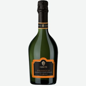 Шампанское белое брют «Просекко Фонте», 0.75 л, 11 %