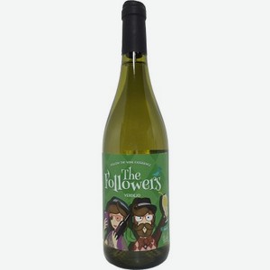 Вино белое сухое «The Followers Verdejo », 0.75 л, 11 %, Испания