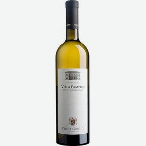 Вино белое сухое «Villa Pampini Pinot Grigio», 0.75 л, 12 %, Италия
