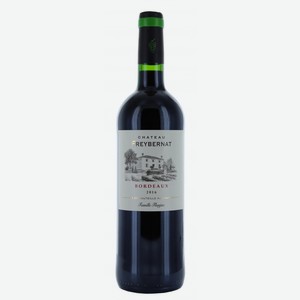 Вино красное сухое «CHATEAU FREYBERNAT AOC Bordeaux rouge», 0.75 л, 13 %, Франция
