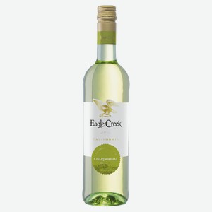 Вино белое полусухое «Eagle Creek Chardonnay», 0.75 л, 12.5 %, США