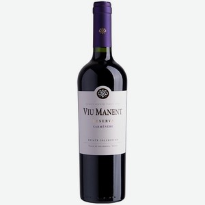 Вино красное сухое «Viu Manent Estate Collection Reserva Carmenere», 0.75 л, 15 %, Чили