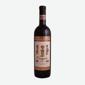 Вино красное полусладкое «Мадраса», 0.75 л, 12 %