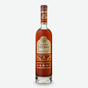 Коньяк армянский SM «Царь Тигран» 5 лет 40% 0,5л Армения
