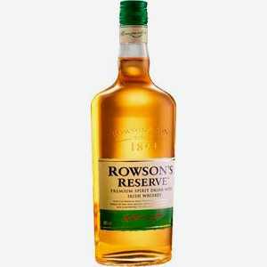 Виски «Rowson s Reserve», 0.5 л, 40 %, Россия