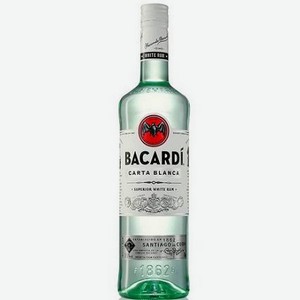 Ром «Bacardi Carta Blanca», 0.7 л, 40 %, США