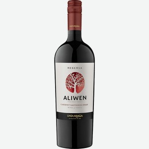Вино красное сухое «Aliwen Cabernet Sauvignon-Syrah Reserva», 0.75 л, 13.5 %, Чили