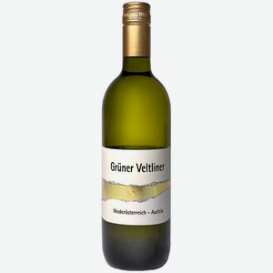 Вино белое сухое «Gruner Veltliner», 0.75 л, 12.5 %, Австрия