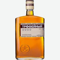 Коньяк «Трофейный четырехлетний», 0.5 л, 40 %, Россия