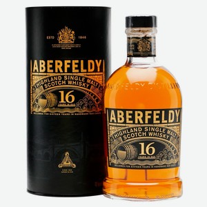 Виски «ABERFELDY 16 Years Old », 0.7 л, 40 %, Шотландия