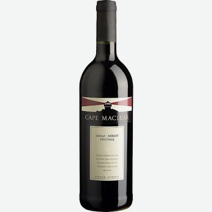 Вино красное сухое «Cape Maclear», 0.75 л, 15 %, ЮАР