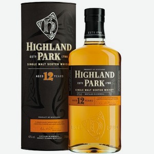 Виски «Highland Park 12 years old», 0.7 л, 40 %, Шотландия