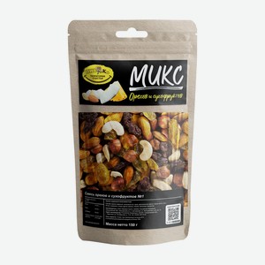 Смесь орехов и фруктов ТМ Пив&Ко 100гр