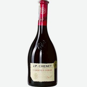 Вино красное полусухое «J.P. Chenet Cabernet-Syrah», 0.75 л, 13 %, Франция