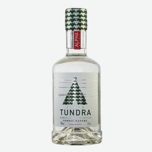 Водка «TUNDRA NORDIC NATURE ВОДКА КРАЙНЕГО СЕВЕРА», 0.25 л, 40 %