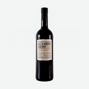 Вино белое сухое «Херес Alexandro Oloroso», 0.75 л, 19 %, Испания