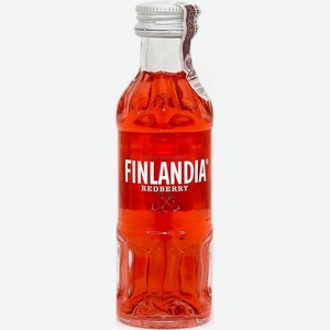 Водка «Finlandia Redberry 50мл», 0.05 л, 37.5 %, Финляндия