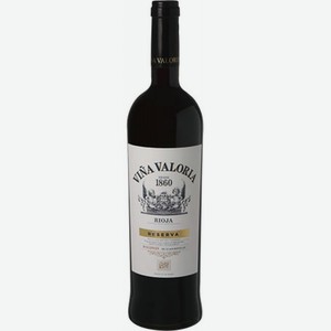 Вино красное сухое «Vina Valoria Reserva», 0.75 л, 13.5 %, Испания