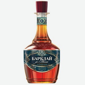 Коньяк «Барклай де Толли четырехлетний», 0.5 л, 40 %, Россия