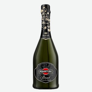 Шампанское белое сухое «Martini Brut», 0.75 л, 11.5 %, Италия