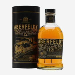 Виски «ABERFELDY 12 Years Old », 0.7 л, 40 %, Шотландия