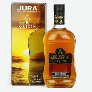 Виски «Jura Origin 10 years old», 0.7 л, 40 %, Шотландия