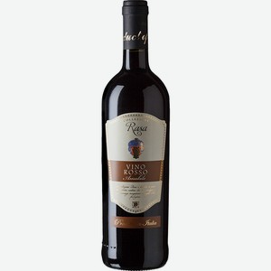 Вино красное полусладкое «Rasa Vino Rosso Amabile», 0.75 л, 12 %, Италия