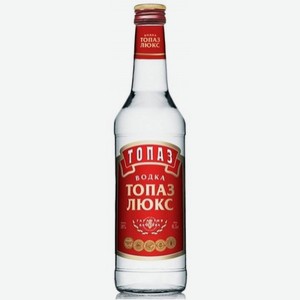 Водка «Топаз Люкс», 0.5 л, 38 %