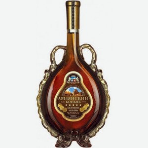 Коньяк «в подар. бут. Амфора 5*», 0.25 л, 40 %, Армения