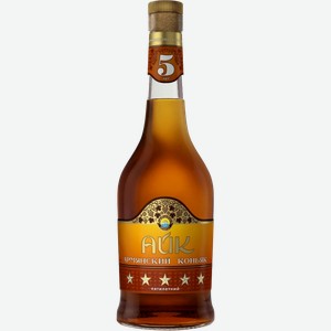 Коньяк «Айк пятилетний», 0.5 л, 40 %, Армения